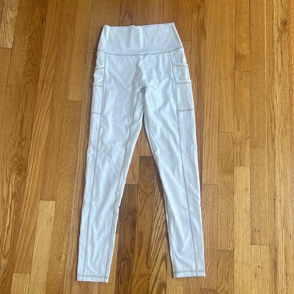 Aerie white leggings